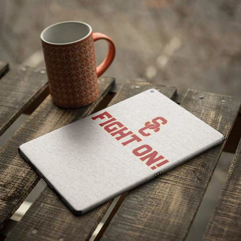 University of Southern California USC Fight On Grey iPad Skins